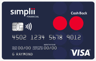 Simplii Financial™ Cash Back Visa* Card